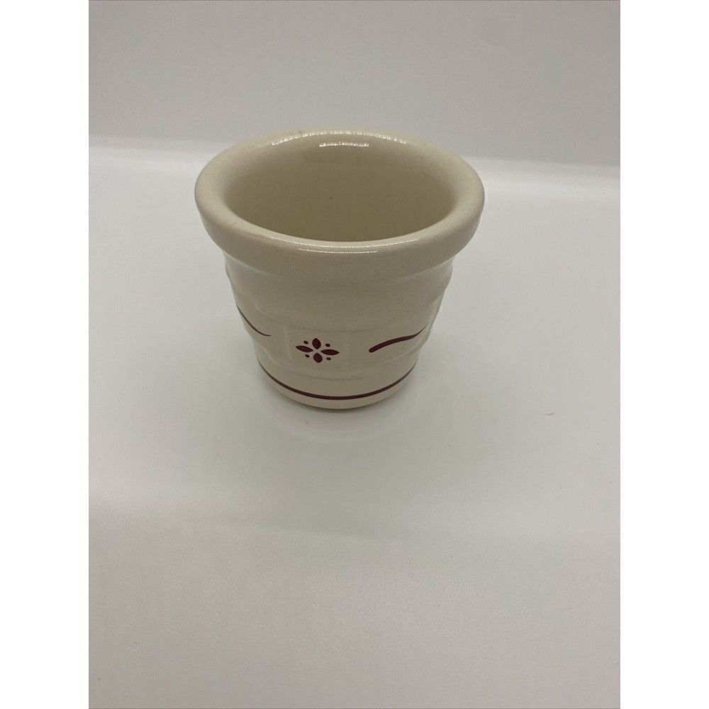 Longaberger Pottery Traditional Red Votive Holder